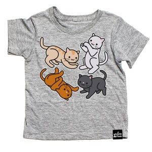 Whistle & Flute Kawaii Kittens T-Shirt 🐈